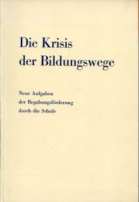 Heymann, Die Krisis der Bildungswege. (Umschlag)