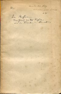 Hoffmann, Das Gesetz der Zwölf-Tafeln von den Forcten und Sanaten. (Umschlag)