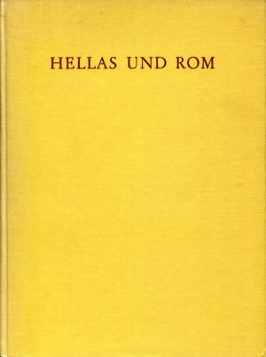 Zschietzschmann, Hellas und Rom. (Einband)