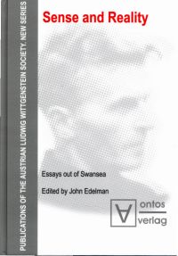 Edelman, Sense and reality. (Umschlag)