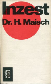 Maisch, Inzest. (Umschlag)
