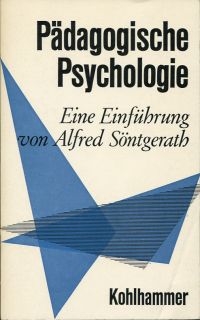 Söntgerath, Pädagogische Psychologie. (Umschlag)