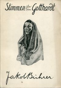 Bührer, Stimmen über dem Gotthard. (Umschlag)