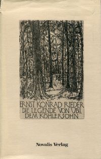 Rieder, Die Legende von Ubi, dem Königssohn. (Umschlag)