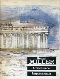 Miller, Griechische Impressionen. (Umschlag)
