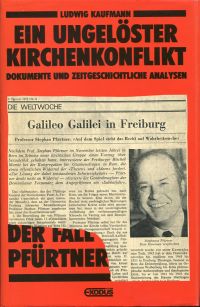 Kaufmann, Ein ungelöster Kirchenkonflikt: der Fall Pfürtner. (Umschlag)
