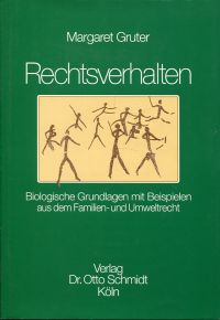 Gruter, Rechtsverhalten. (Umschlag)