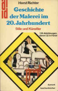 Richter, Geschichte der Malerei im 20. Jahrhundert. (Umschlag)