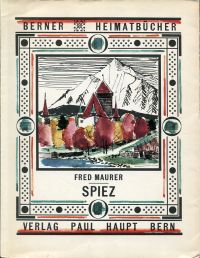 Maurer, Spiez. (Umschlag)