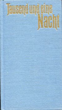 Tausendundeine Nacht. (Umschlag)