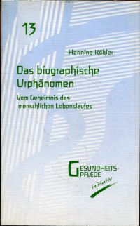 Köhler, Das biographische Urphänomen. (Umschlag)