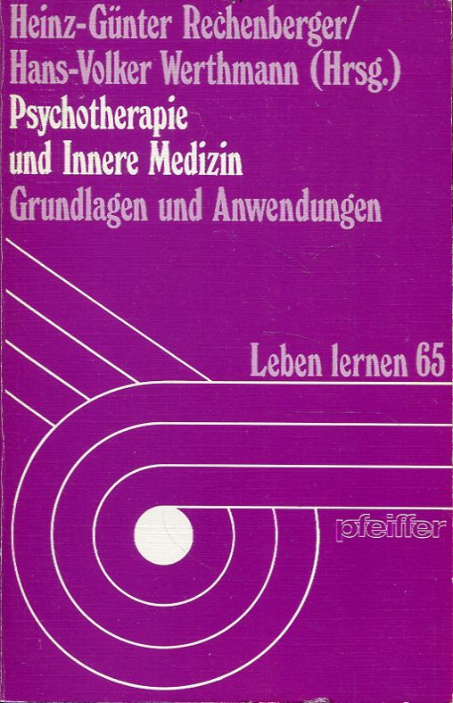 Rechenberger, Psychotherapie und innere Medizin. (Umschlag)