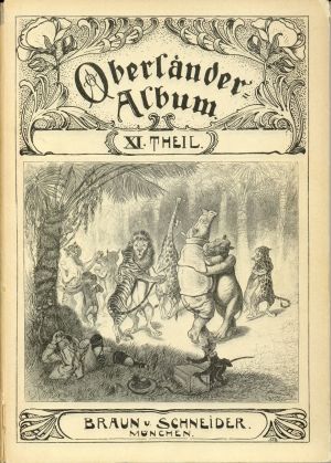 Oberländer, Oberländer-Album, XI. Theil. (Umschlag)