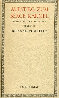 Johannes vom Kreuz Sämtliche Werke in 5 Bänden. (Umschlag)