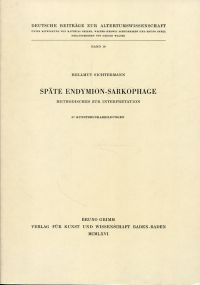 Sichtermann, Späte Endymion-Sarkophage. (Umschlag)