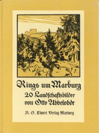 Ubbelohde, Rings um Marburg. (Umschlag)