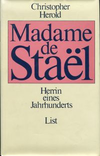 Herold, Madame de Staël. (Umschlag)