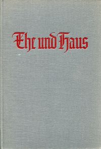 Quervain, Ehe und Haus. (Umschlag)