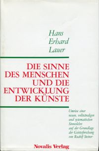 Lauer, Die Sinne des Menschen und die Entwicklung der Künste. (Umschlag)