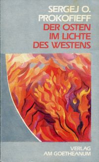 Prokofieff, Der Osten im Lichte des Westens. (Umschlag)