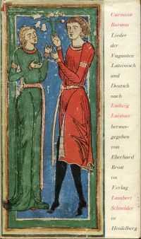 Carmina Burana. (Umschlag)