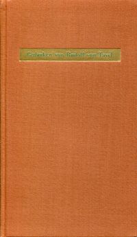 Tavel, Gedanken von Rudolf von Tavel. (Umschlag)