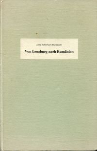 Kelterborn-Haemmerli, Von Lenzburg nach Rumänien. (Umschlag)