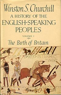 Churchill, The birth of Britain. (Umschlag)