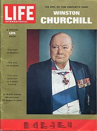 The unforgettable Winston Churchill. (Umschlag)