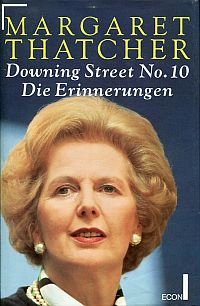 Thatcher, Downing Street No. 10. (Umschlag)