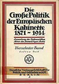 Weltpolitische Rivalitäten. (Umschlag)