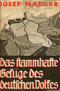 Nadler, Das stammhafte Gefüge des deutschen Volkes. (Umschlag)