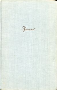 Zollinger, Pfannenstiel. (Umschlag)