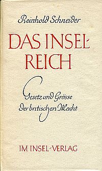 Schneider, Das Inselreich. (Umschlag)