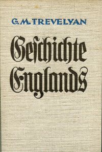 Trevelyan, Geschichte Englands. (Umschlag)