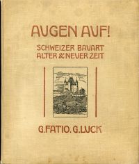 Fatio, Augen auf! (Umschlag)