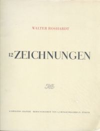 Roshardt, 12 Zeichnungen. (Umschlag)