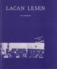 Lacan lesen. (Umschlag)