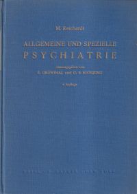 Reichardt, Allgemeine und spezielle Psychiatrie. (Umschlag)