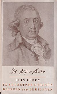 Reisiger, Johann Gottfried Herder. (Umschlag)