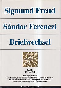 Freud, Briefwechsel. Sigmund Freud, Sándor Ferenczi (Umschlag)