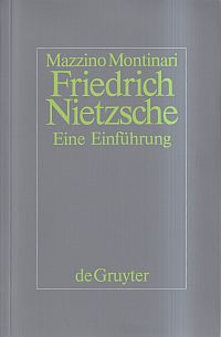 Montinari, Friedrich Nietzsche. (Umschlag)
