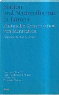 Nation und Nationalismus in Europa. (Umschlag)