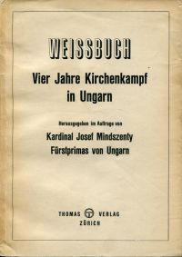 Mindszenty, Weissbuch (Umschlag)