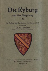 Lehmann, Die Kyburg und ihre Umgebung. (Umschlag)